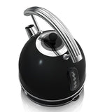 Swan STP01BK Retro Breakfast Pack - Black Kettle & Toaster Set - New World