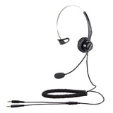 Calltel Mono-Ear Headset (Dual 3.5mm Jacks) - T800