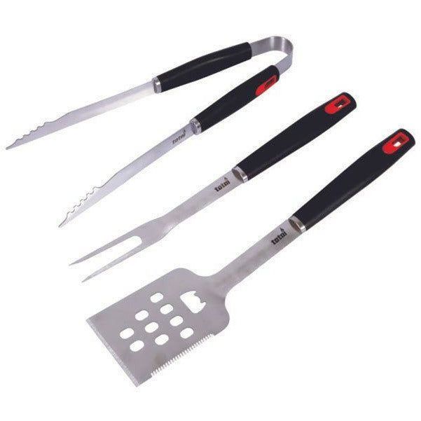 Totai - 3 Piece Stainless Steel Braai Accesory Set – New World