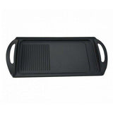 Totai - Cast Iron Griddle 1-2 Ribbed-1-2 Smooth