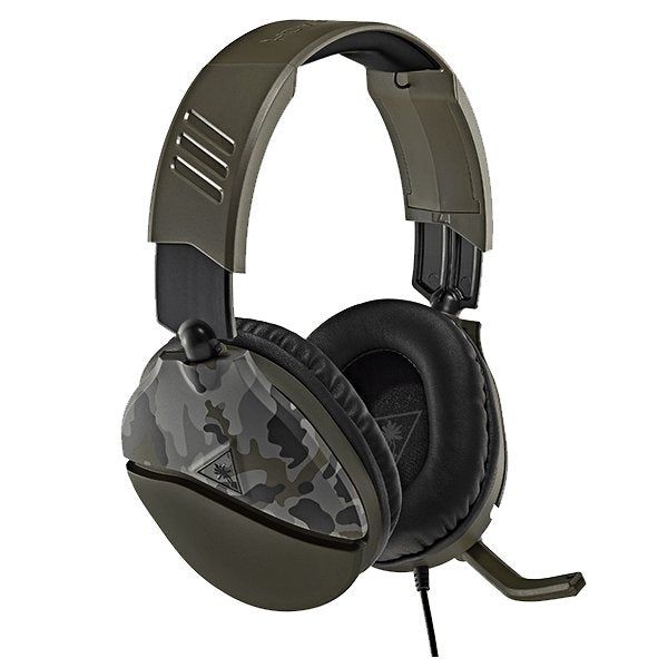 Turtle Beach Recon 70 Green Camo Gaming Headset - Xbox One - New World