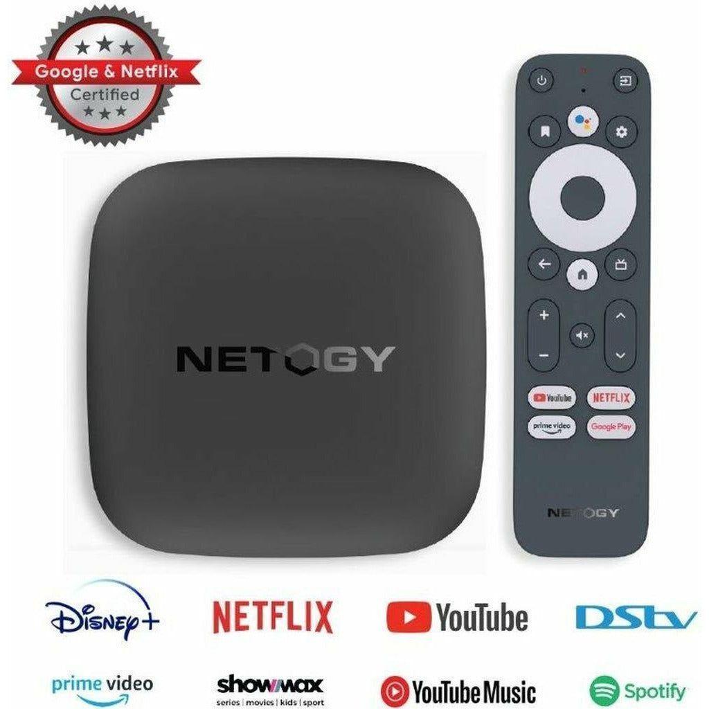 Netogy Netogy Nova 4K Ultra HD Android TV Box - Netflix and Google Certified ...