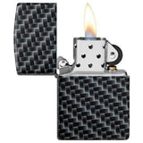 Zippo Carbon Fiber Design - New World