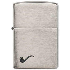 Zippo Pipe Brushed Chrome – New World