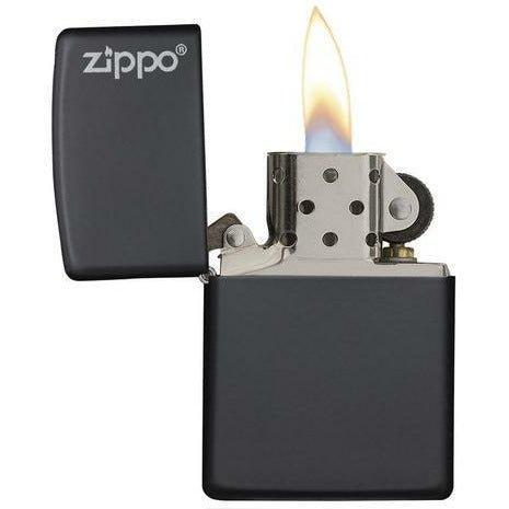 Zippo Reg Orange Matte Logo – New World