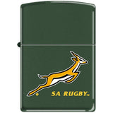 Zippo SA Rugby - Green Matte - New World