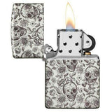 Zippo Skeleton Design - New World