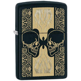 Zippo Skull Face Off - New World